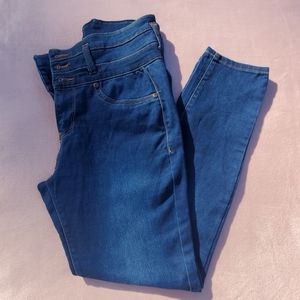 High rise jeans